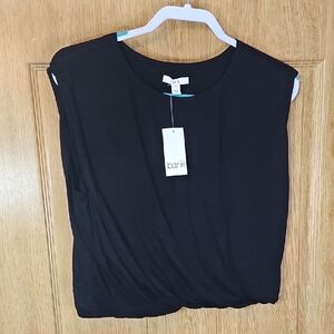 Bar III Women's Classic Black Top